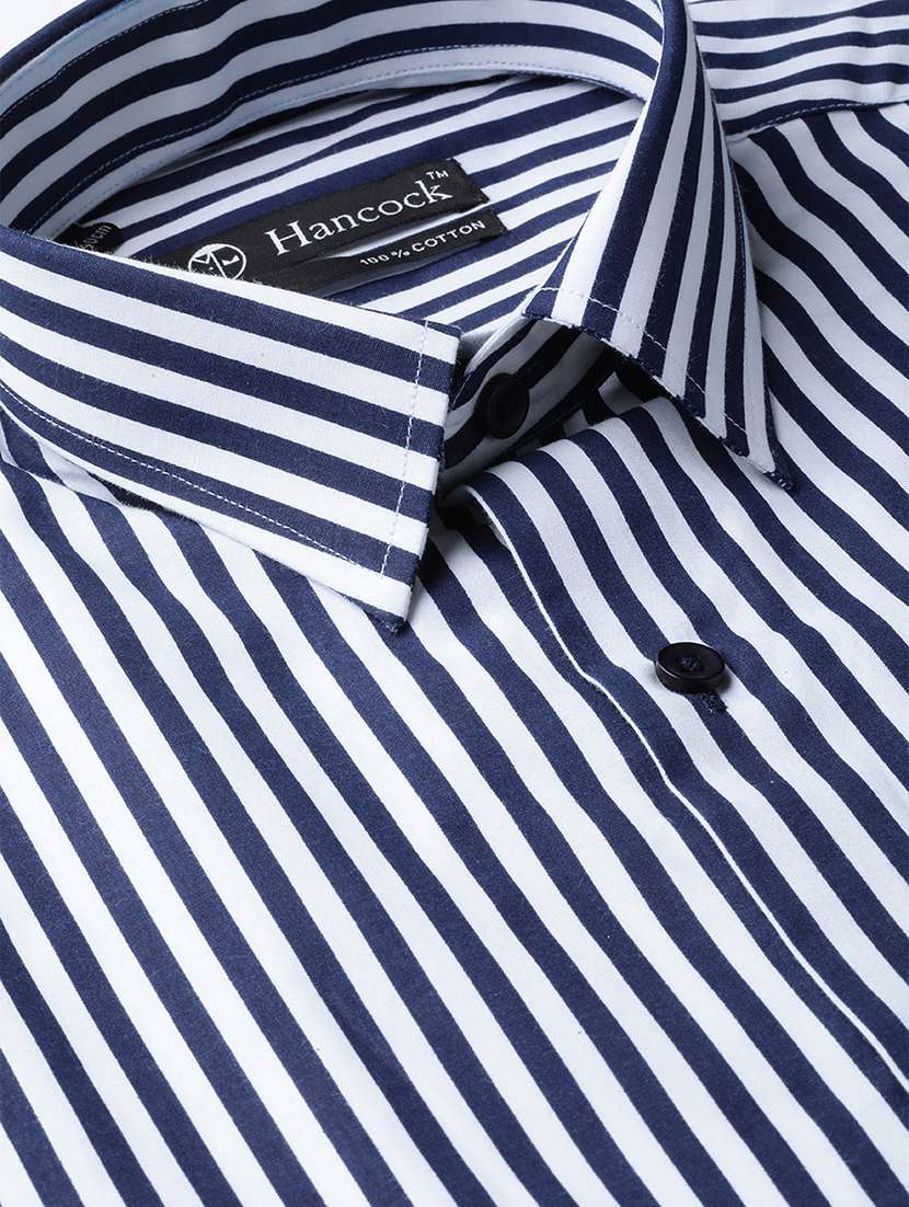 blue striped formal shirt - 16890011 -  Standard Image - 4