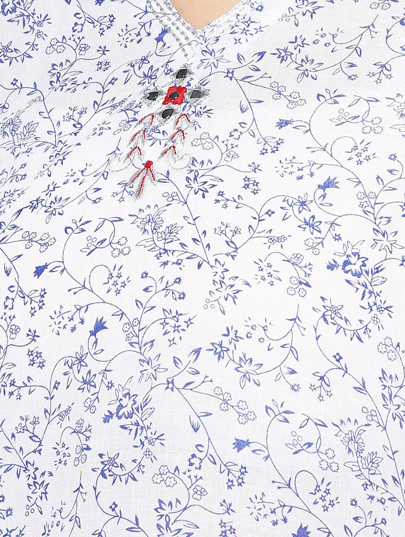 floral a-line kurta - 16891255 - Standard Image - 4
