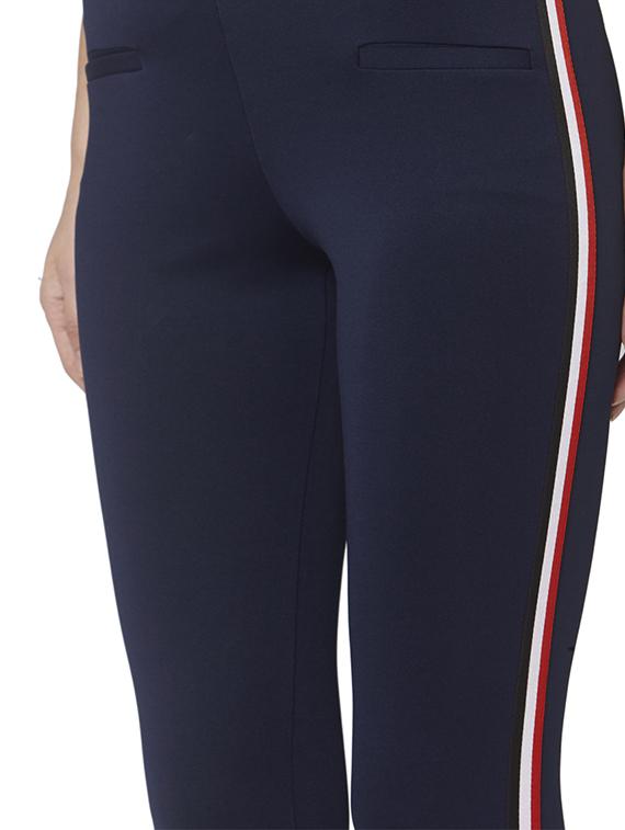 high rise side tape sports legging - 16891526 - Standard Image - 4