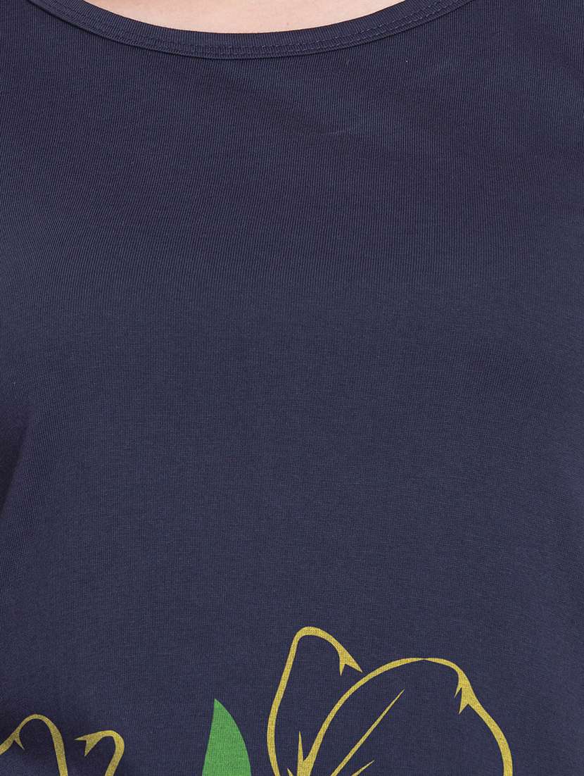 round neck printed tee - 16894022 - Standard Image - 4