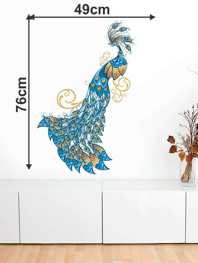  peacock wall sticker  - 16894324 -  Standard Image - 1