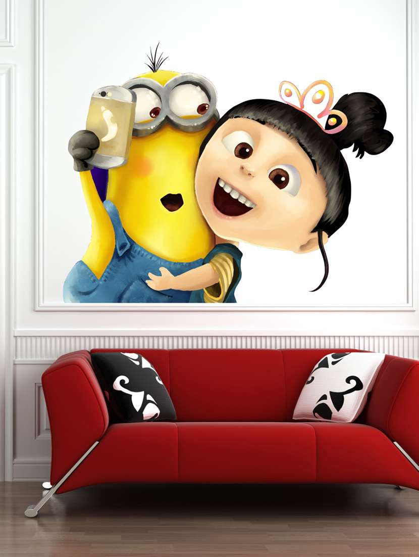  minions wall sticker  