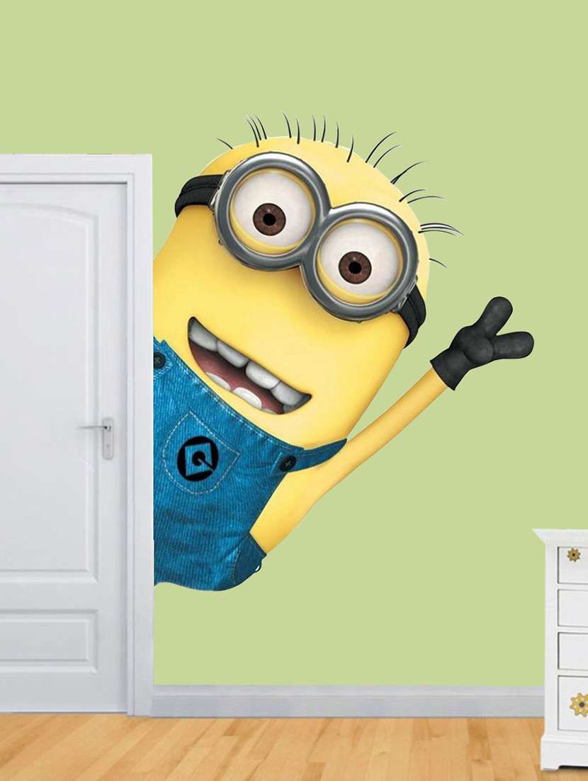   minions wall sticker  