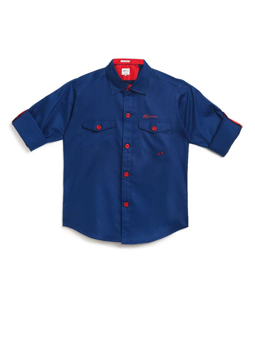 blue cotton shirt - 16896592 -  Standard Image - 1