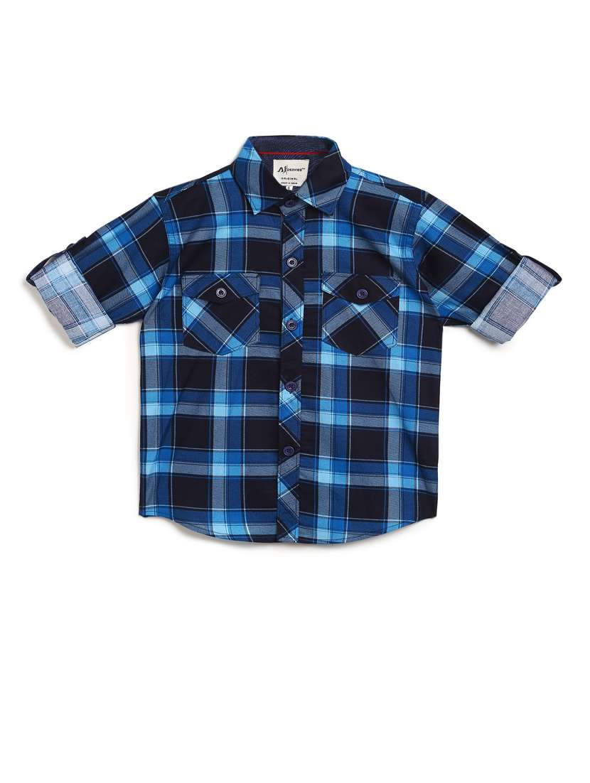 blue cotton shirt - 16896595 -  Standard Image - 1