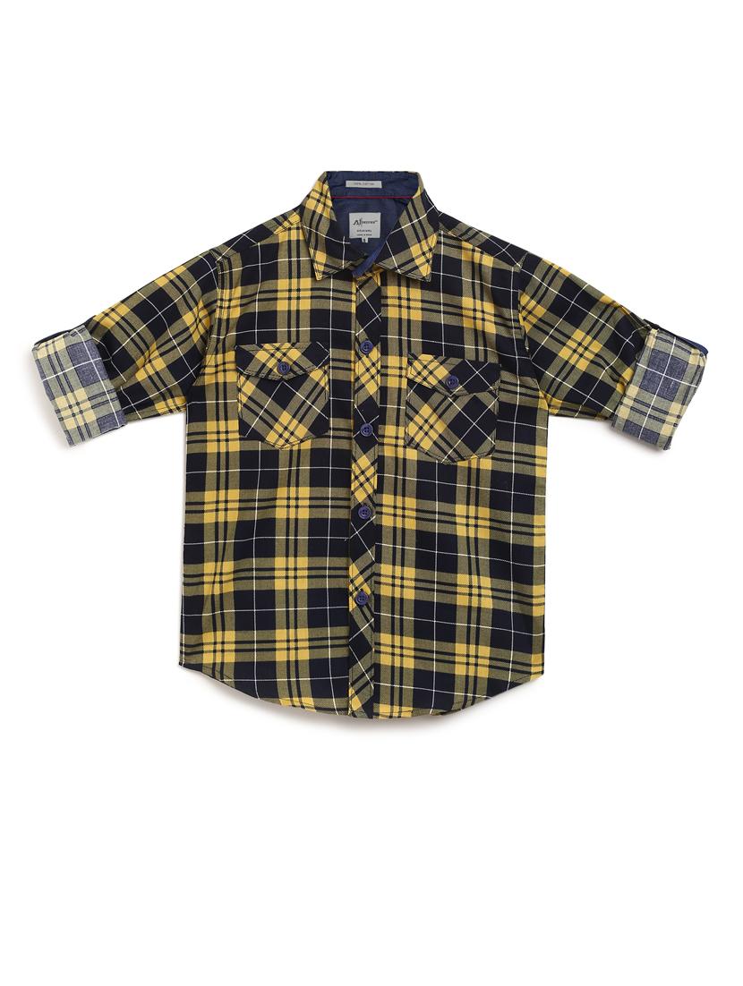 yellow cotton shirt - 16896603 - Standard Image - 1