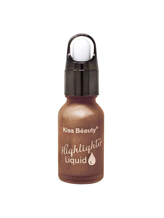 kiss beauty long lasting moisture cover highlighter 58701-06, bronze, 4g
