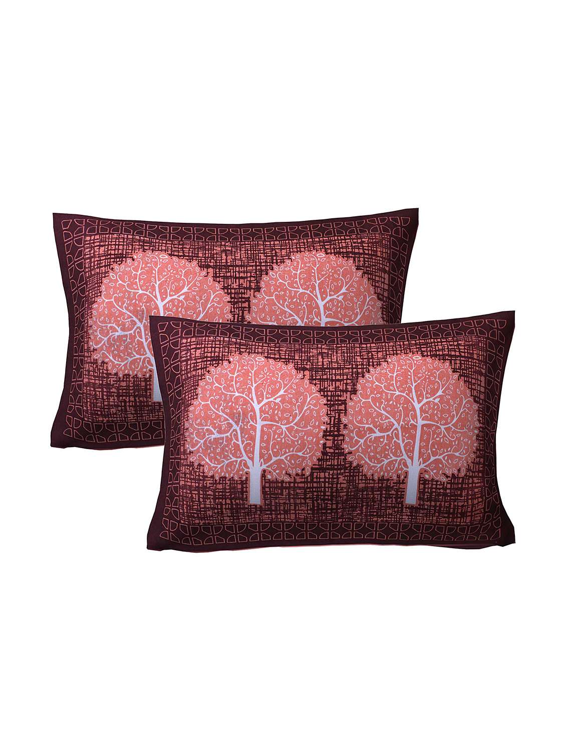 cotton printed pillow cover (set of 2)