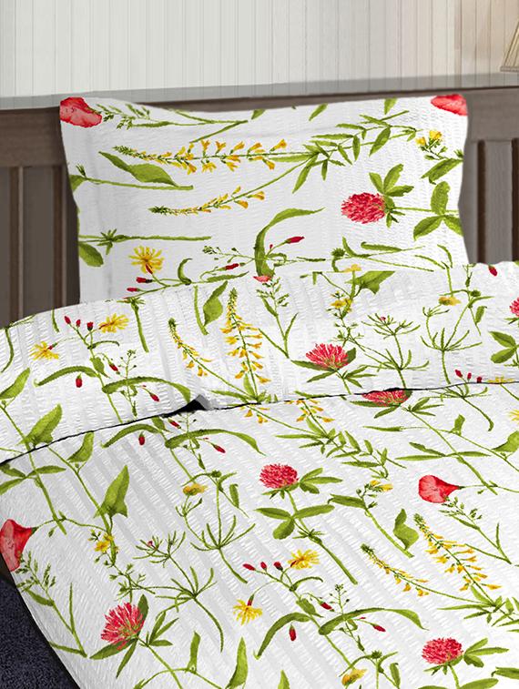 cotton popsical dohar with single size bed sheet & 1 pillow cover - 16904218 -  Standard Image - 1