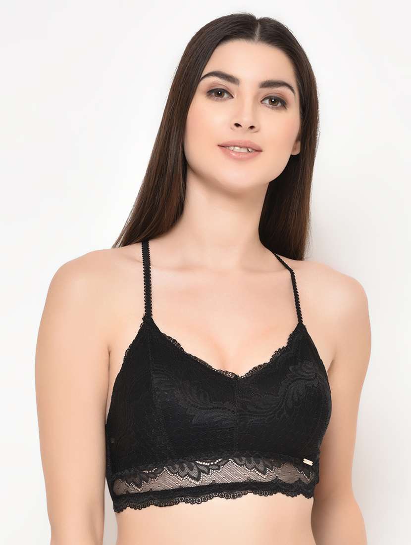 styled back laced bralette