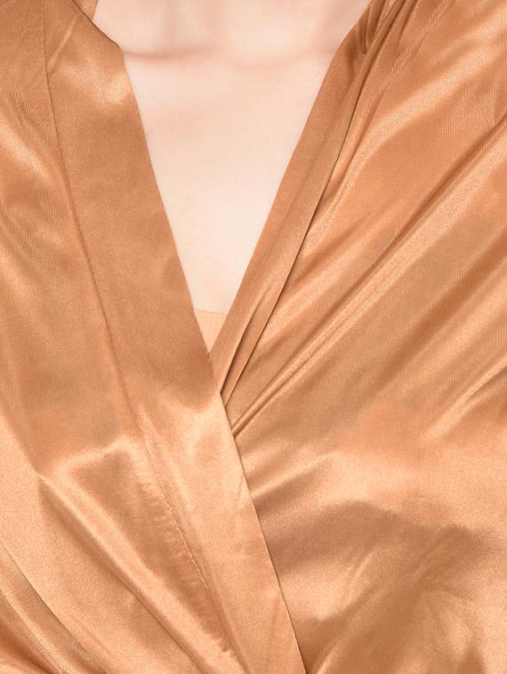 lace detail satin pyjama set - 16907967 - Standard Image - 4