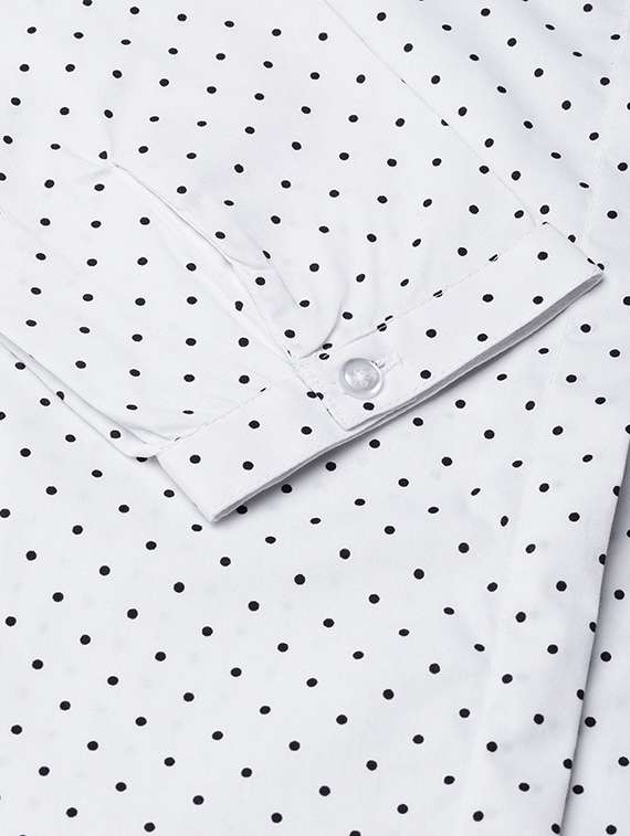 concealed placket solid shirt - 16908649 - Standard Image - 4