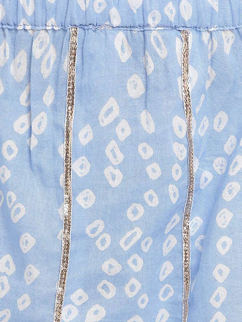 blue printed lehnga choli - 16909754 - Standard Image - 4