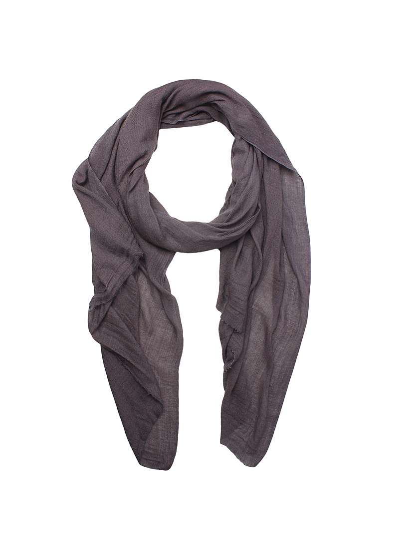 women's solid print stole - 16910923 - Standard Image - 4