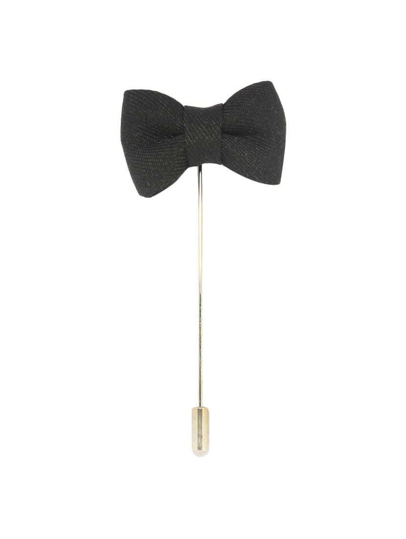 black fabric, metal lapelpin - 16912859 -  Standard Image - 1