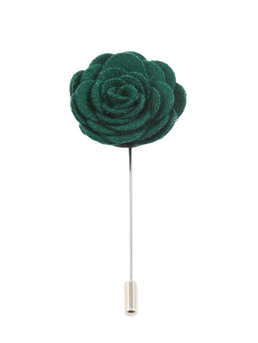 green fabric, metal lapelpin - 16912886 -  Standard Image - 1