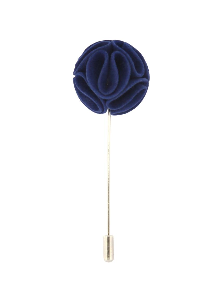 blue fabric, metal lapelpin - 16912890 -  Standard Image - 1