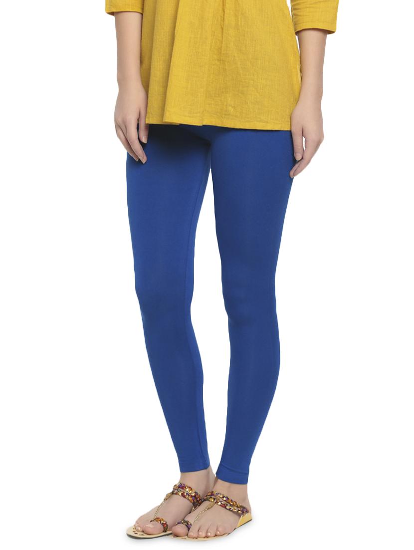 blue viscose leggings - 16916571 -  Standard Image - 1