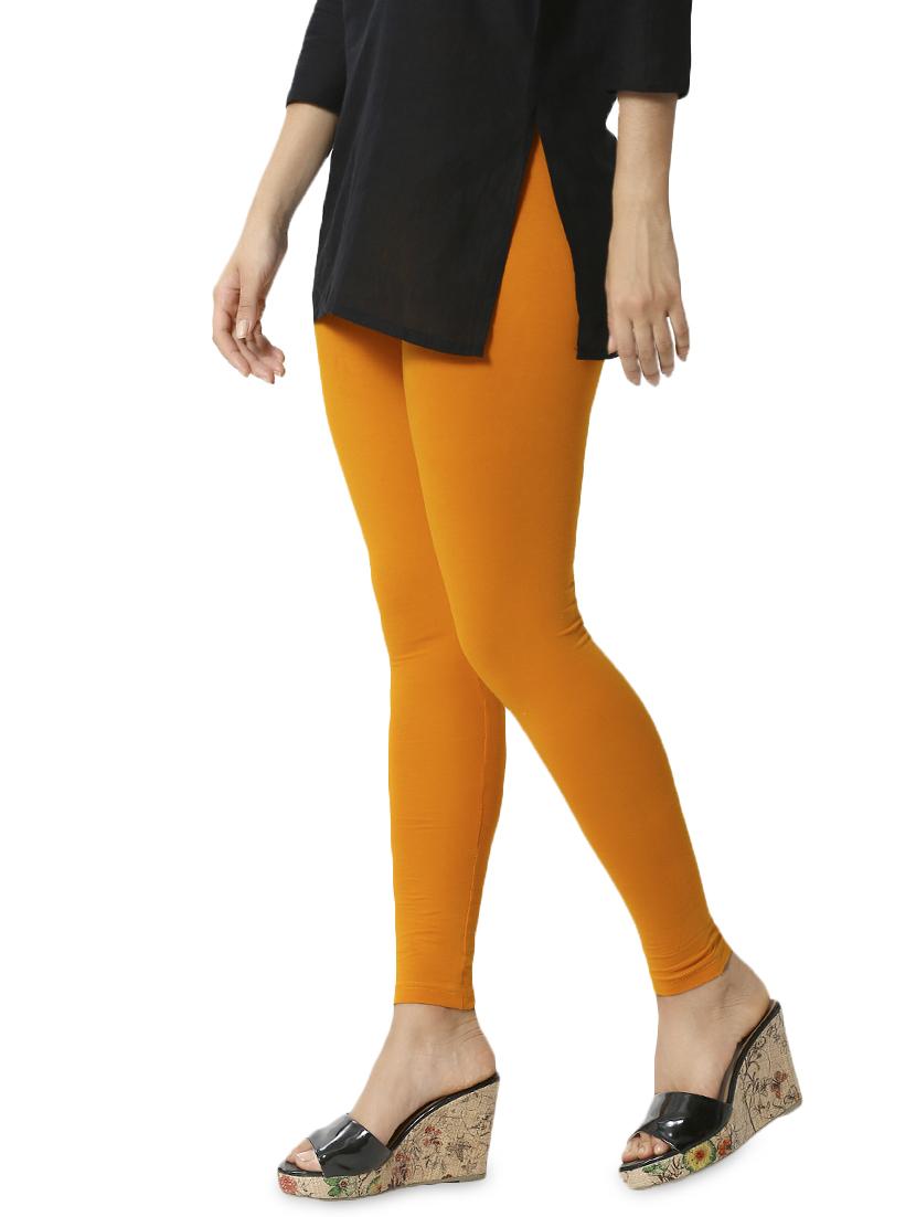 yellow cotton leggings - 16916596 - Standard Image - 1