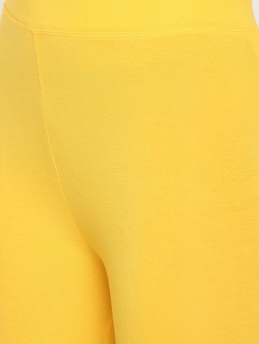 yellow viscose leggings - 16916719 - Standard Image - 4