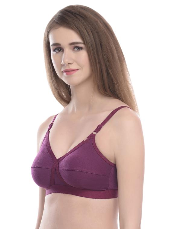full coverage solid bra - 16918447 - Standard Image - 1