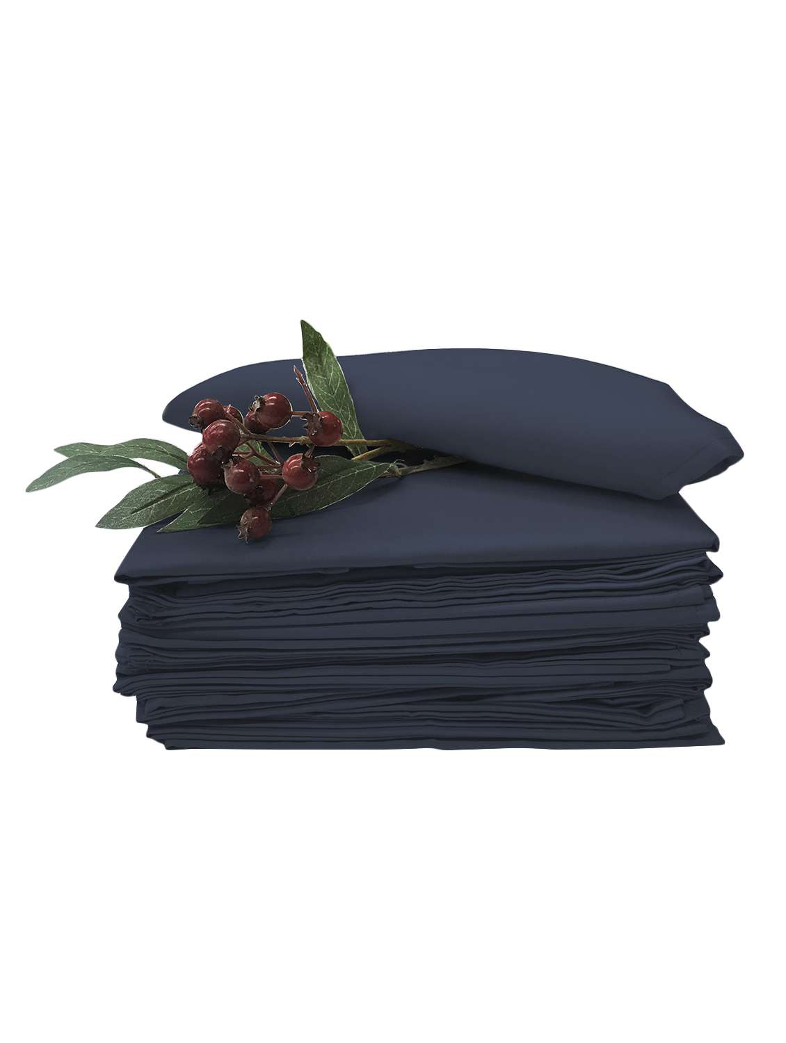   cotton dark blue/navy blue dinner napkins 