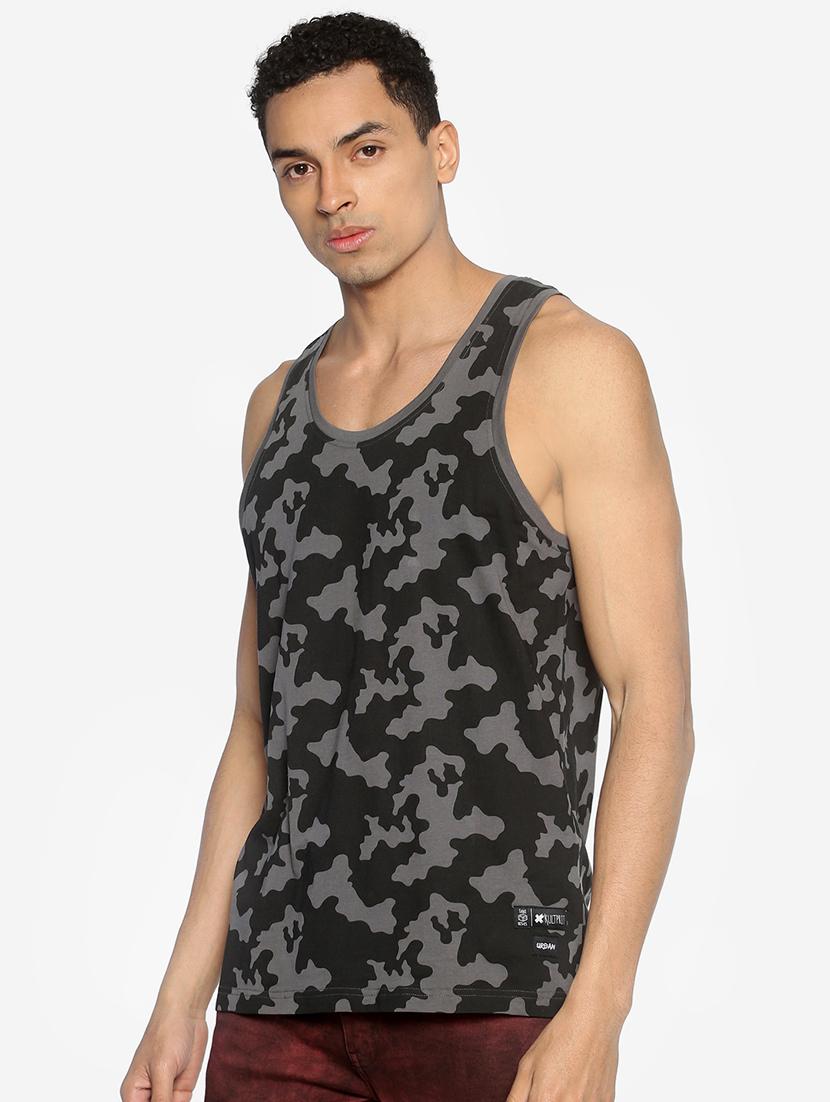 grey printed t-shirt - 16919062 - Standard Image - 1