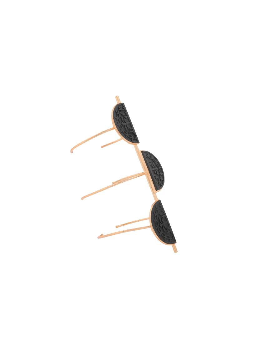 black gold cuffs bracelet