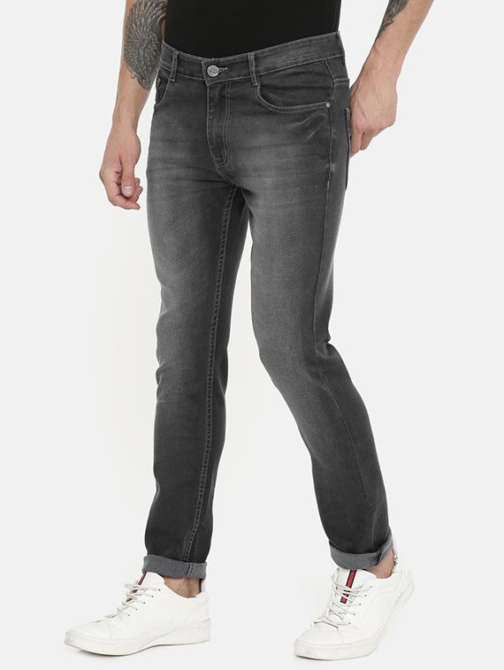 grey light washed denim jeans - 16920495 -  Standard Image - 1