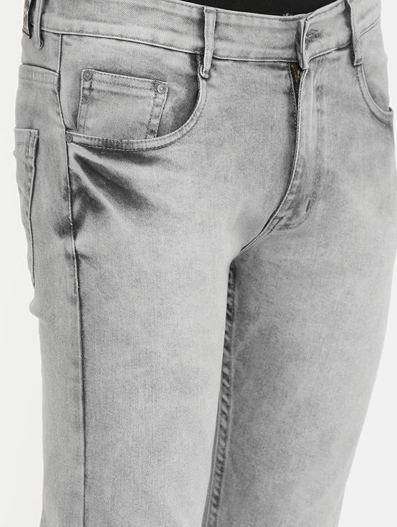 grey heavy washed denim jeans - 16920497 - Standard Image - 4