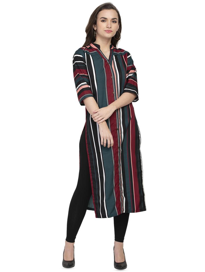 women's straight kurta - 16921384 -  Zoom Image - 0