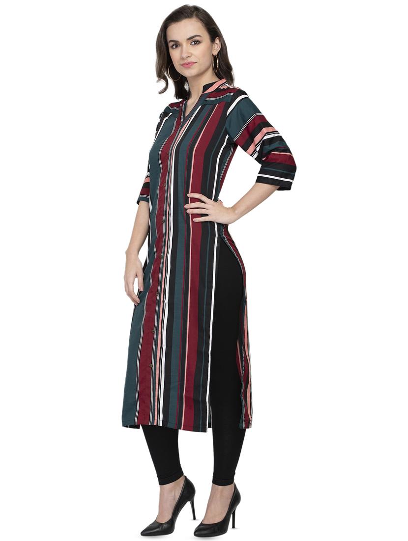 women's straight kurta - 16921384 -  Standard Image - 1