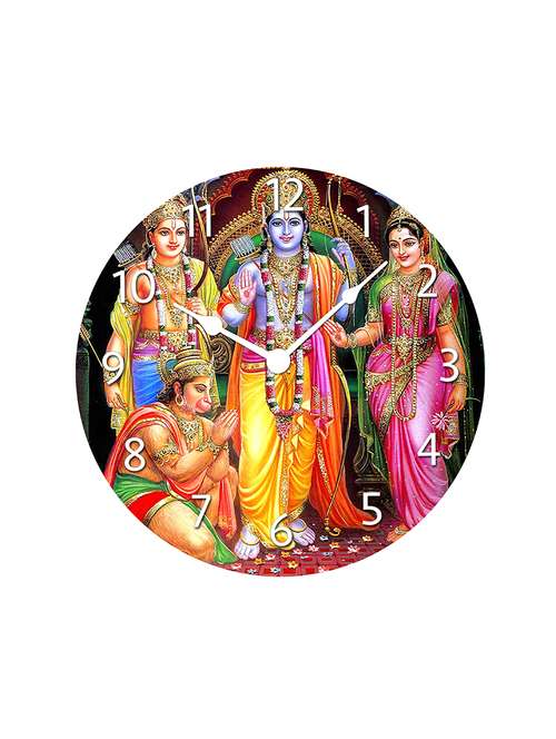 Lord Shri Ram Darbar Designer Wall Clock 
