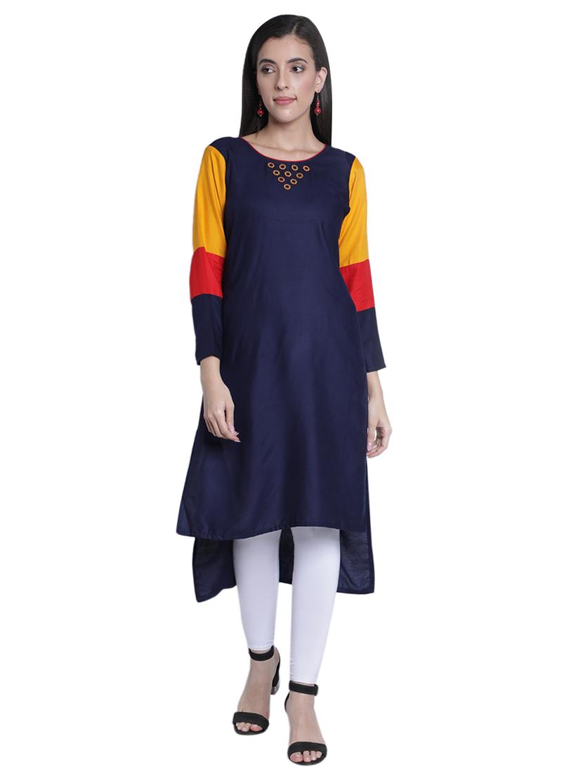 women's high-low kurta - 16921425 - Zoom Image - 0