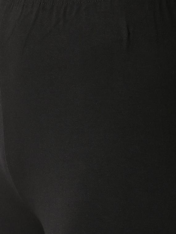 black viscose leggings - 16928908 - Standard Image - 4