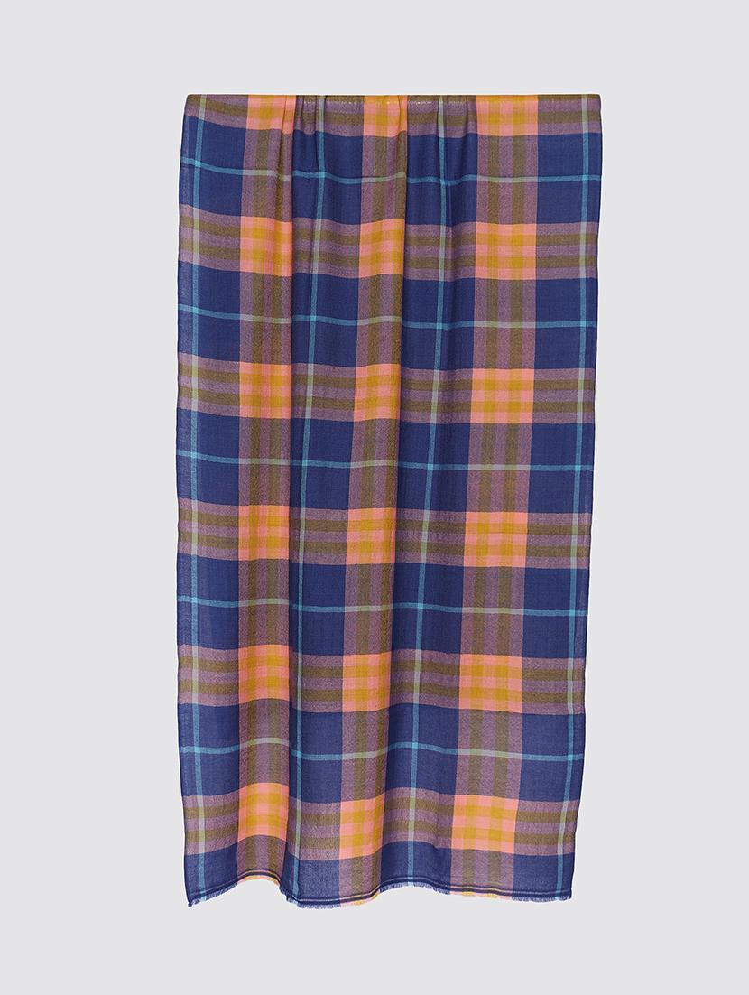 women's checks print stole - 16928982 -  Standard Image - 1