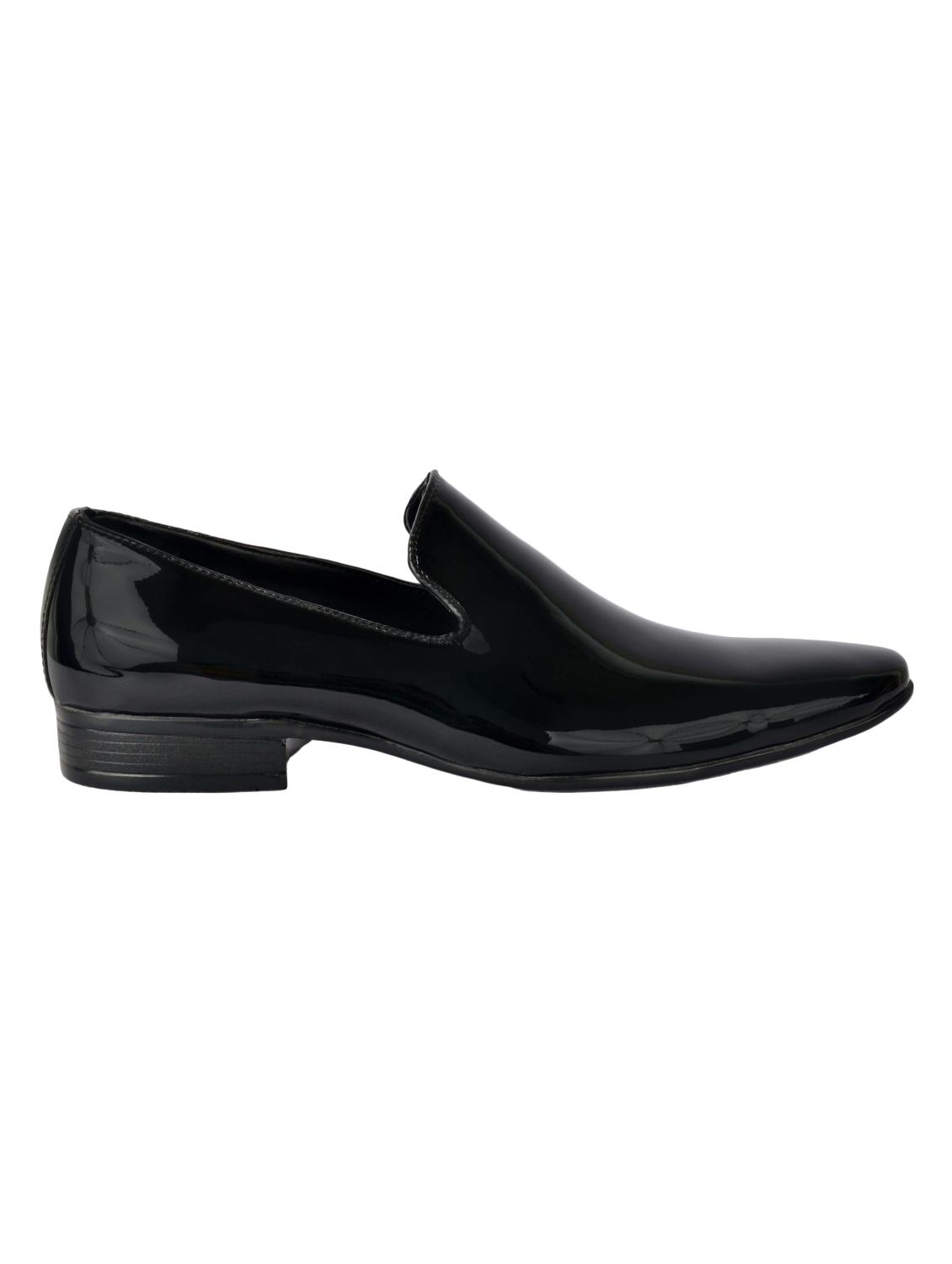 black slip on formal shoes - 16929446 - Standard Image - 1