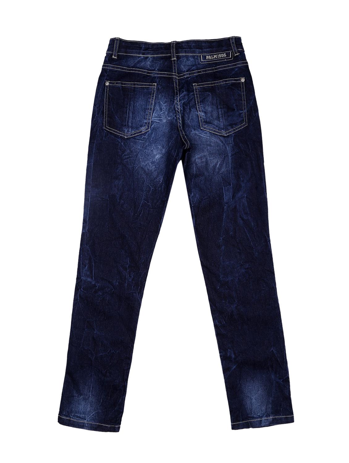 navy blue denim washed jean - 16932591 -  Standard Image - 1