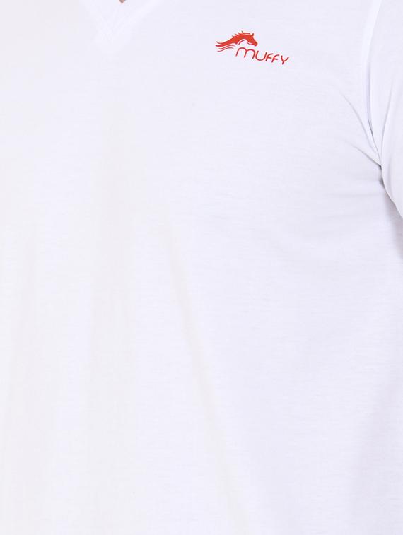 white solid t-shirt - 16933516 - Standard Image - 4