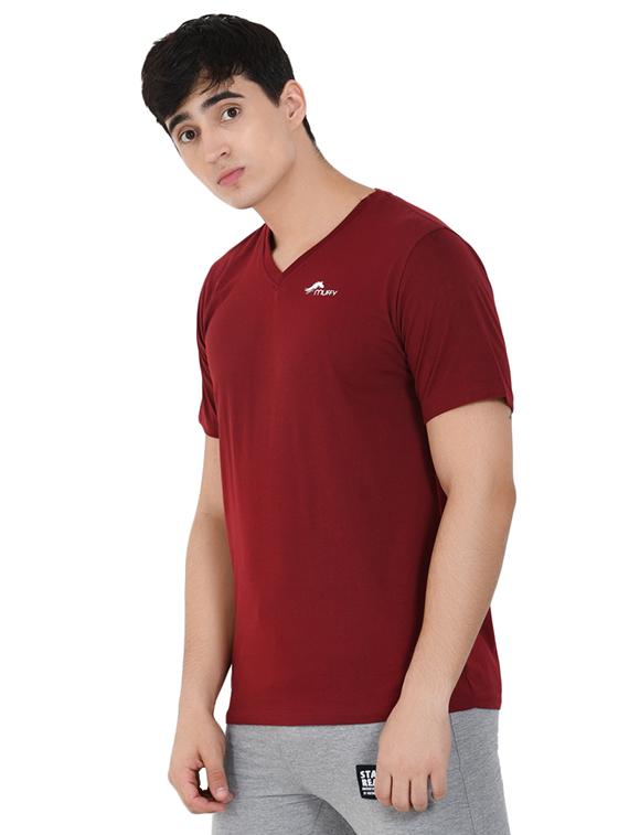 red solid t-shirt - 16933519 - Standard Image - 1