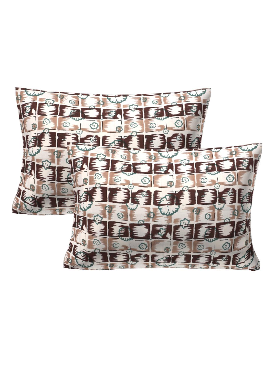  king size double bedsheet with 2 pillow covers - 16934423 -  Standard Image - 1