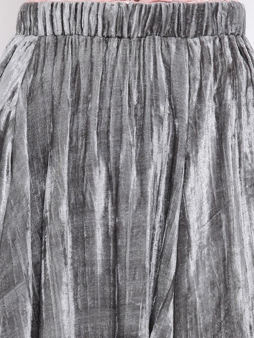 high rise flared skirt - 16936446 - Standard Image - 4