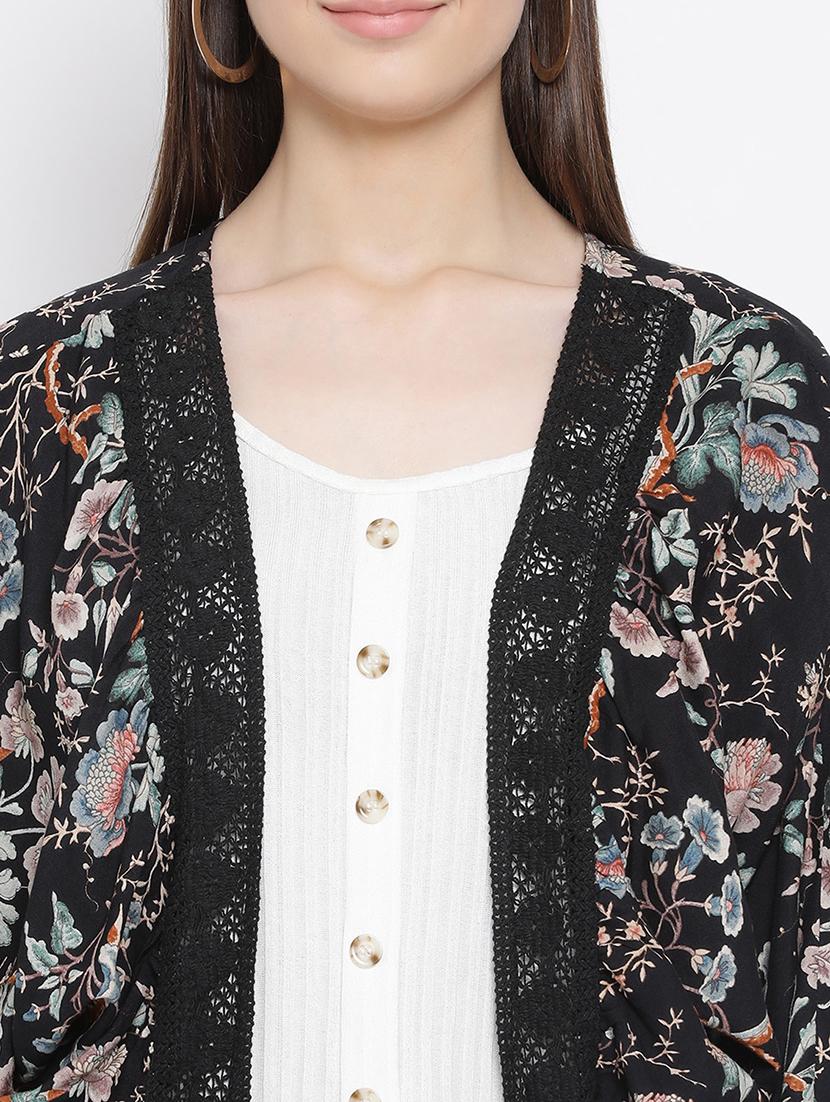 floral print regular shrug - 16936580 - Standard Image - 4