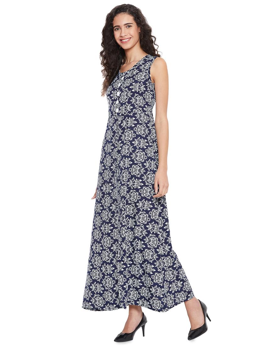 floral high slit kurta - 16937483 -  Standard Image - 1