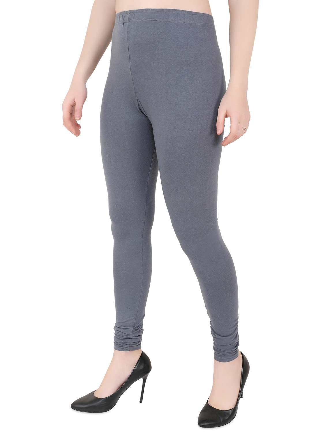 grey cotton leggings - 16938382 - Standard Image - 1