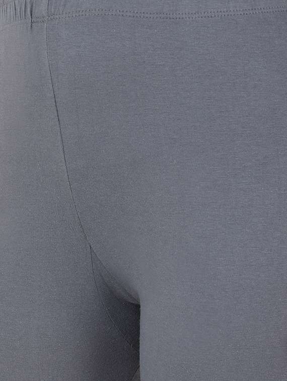 grey cotton leggings - 16938382 - Standard Image - 4
