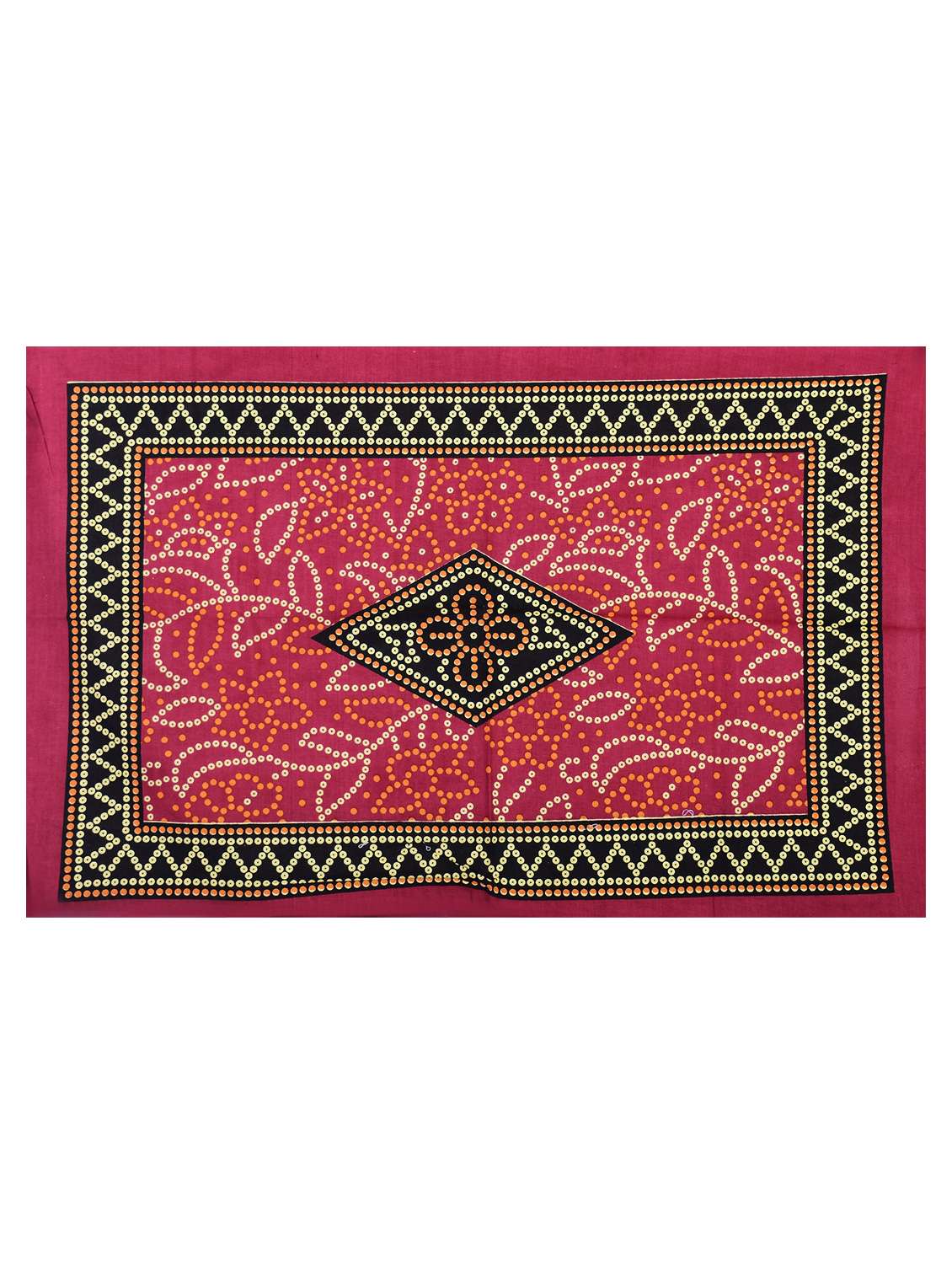   cotton double bedsheet with 2 pillow covers  - 16938704 -  Standard Image - 1