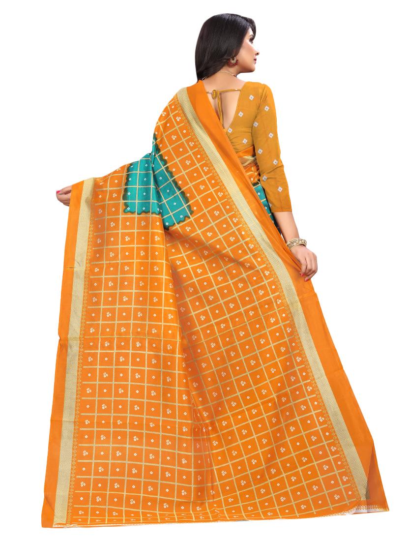 women's banarasi saree with blouse - 16939746 - Standard Image - 1