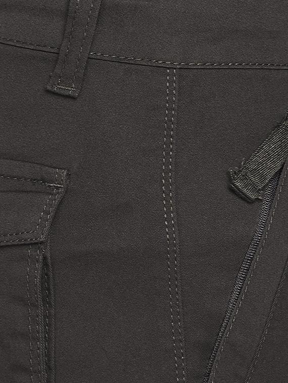 green solid cargo trousers - 16941637 - Standard Image - 4