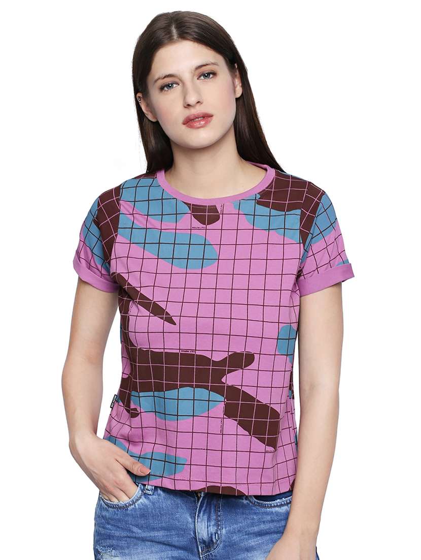 round neck camouflage tee 